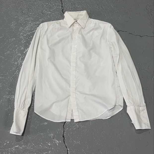 폴로랄프로렌(PoloRalphLauren) 우먼 코튼 화이트 셔츠