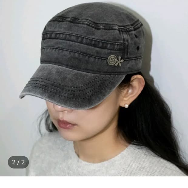 핀다웃 뱃지 밀리터리 캡