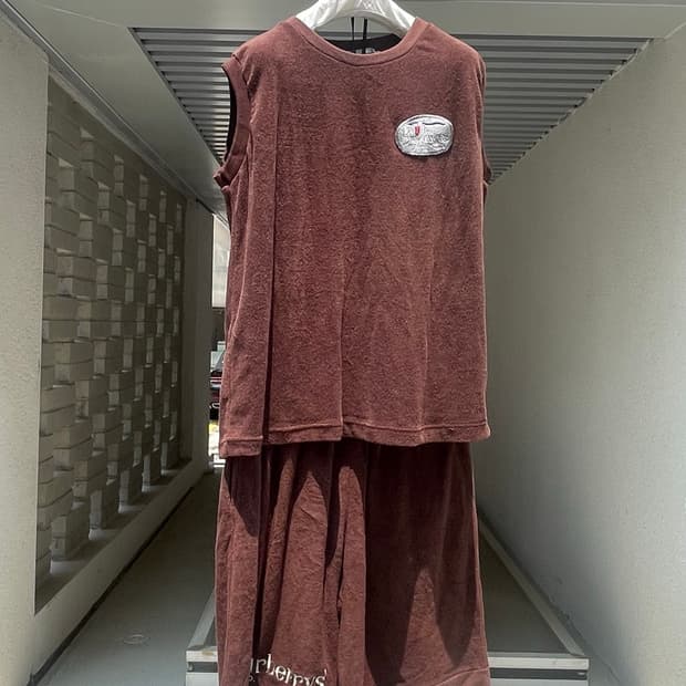 [Burberrys] Vintage Terry Towel Sleevele