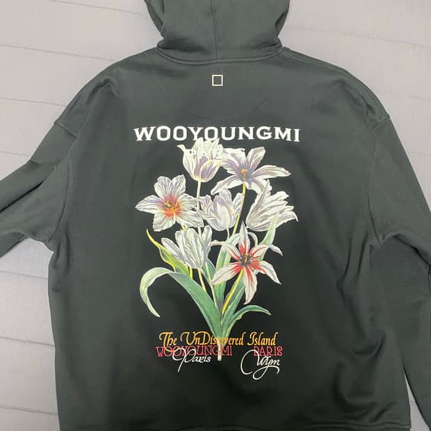 우영미 플라워 후드티 48