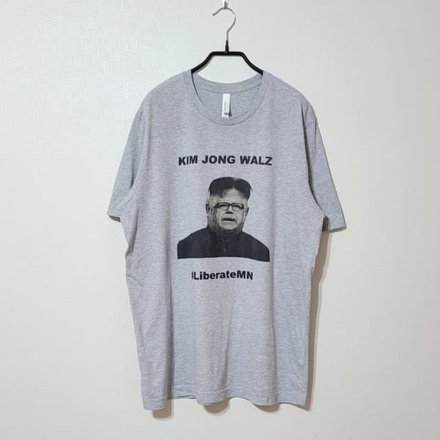 빈티지 Kim Jong Walz 김정은 티셔츠