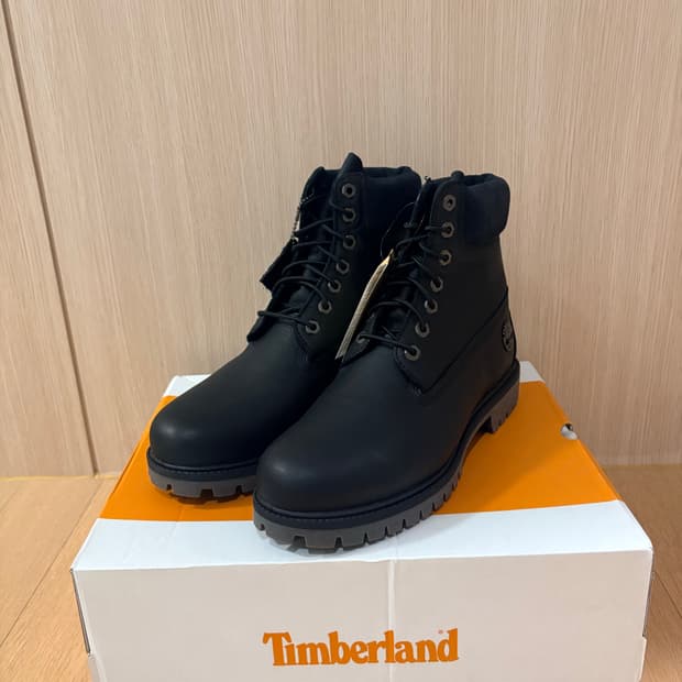 세일) 팀버랜드 6인치 가죽 부츠 블랙