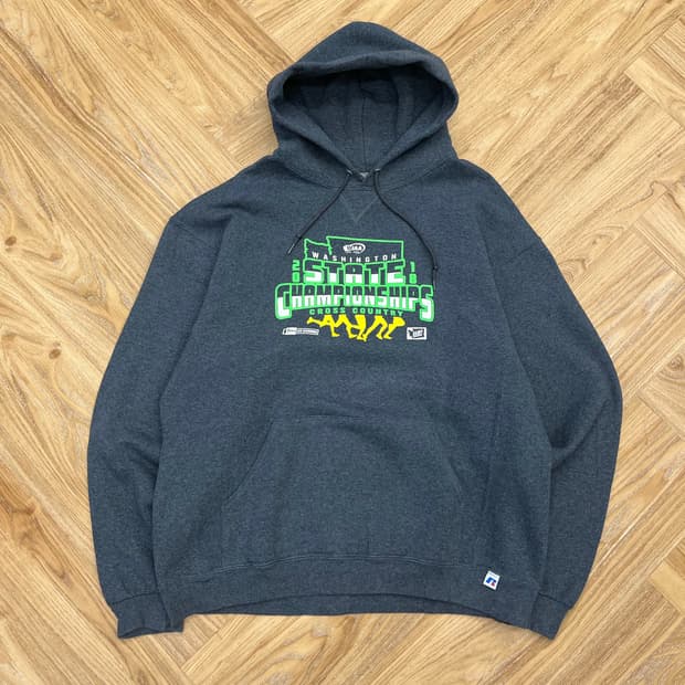 RUSSELL 빈티지 후드(L)