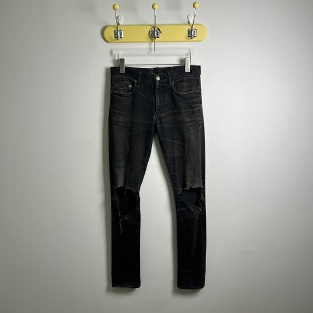 14SS 에디슬리먼 생로랑 D02 블랙 디스진 30