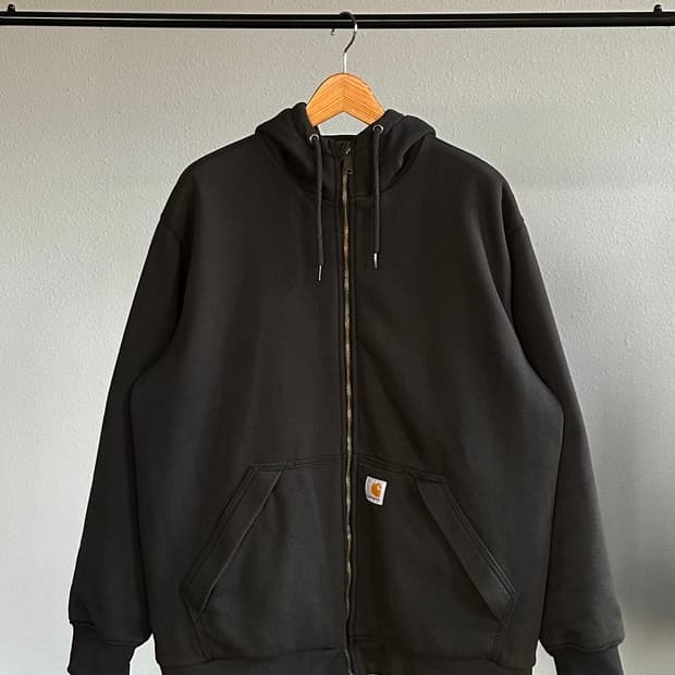 [L]칼하트 써멀 레인디펜더 루즈핏 후드집업