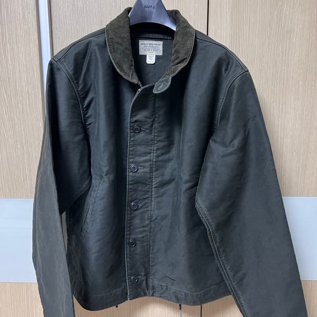 RRL 덱자켓 XL 빈티지 블랙 판매합니다