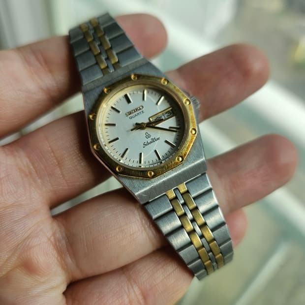 1983s 세이코 실버웨이브 로얄오크 초희귀 빈티지 시계