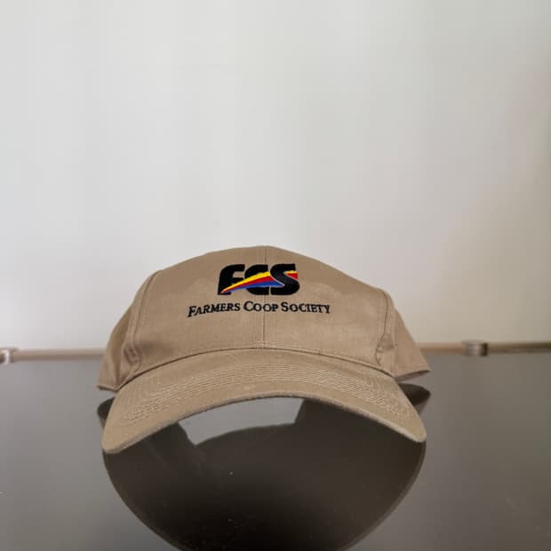 USA SOCIETY 베이지 빈티지 모자 볼캡 vintage cap