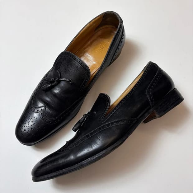 에르메스 90's OG 테슬 로퍼 구두 Q1465