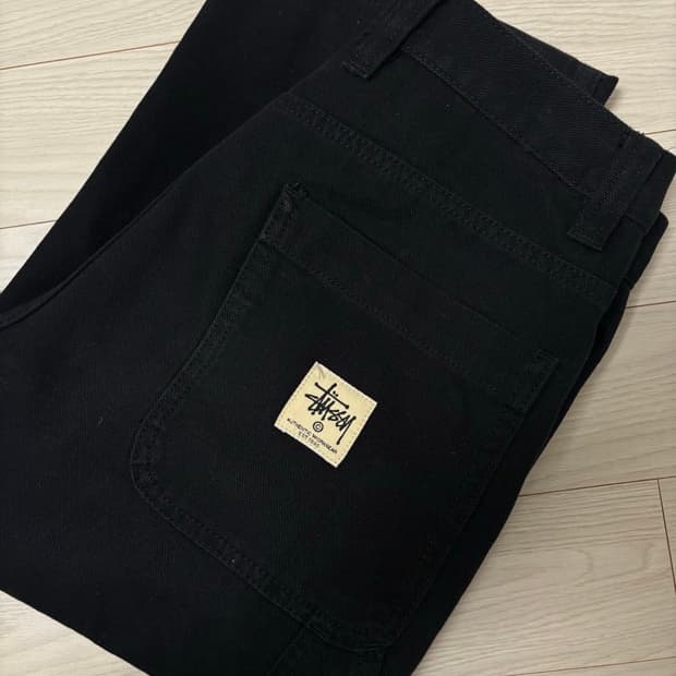 스투시 캔버스 워크 팬츠