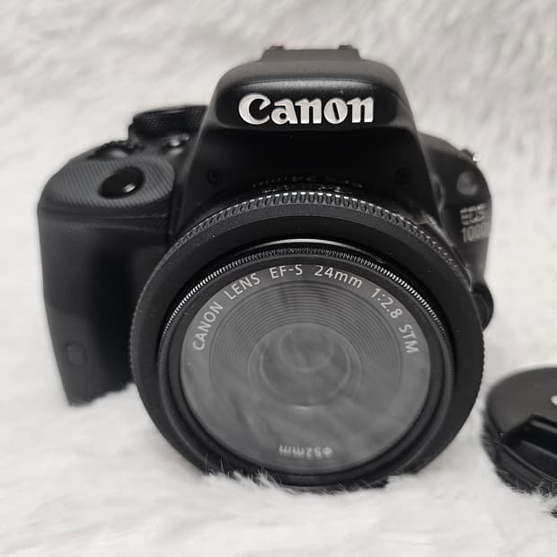[민트] 캐논 EOS 100D DSLR+24mm 디카, 디지털 카메라