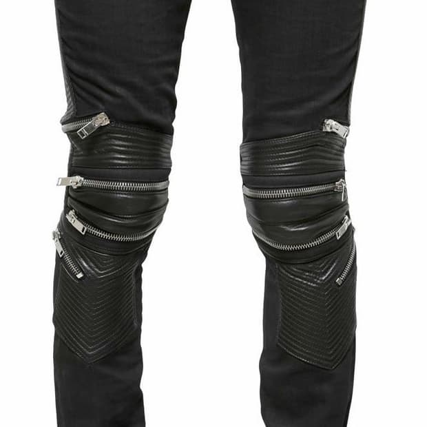 생로랑 레더패널진 판매합니다