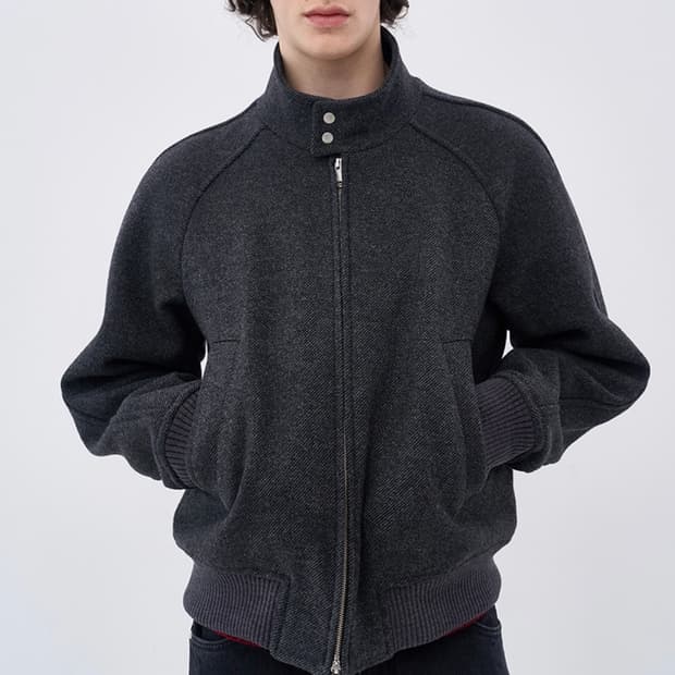 M / 애프터프레이 리가즈 해링턴 블루종