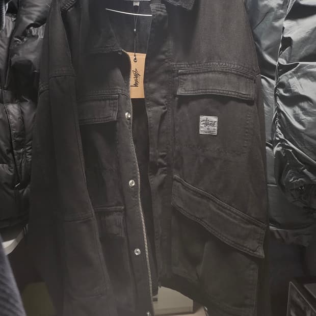 스투시 캔버스 워크자켓 xxl