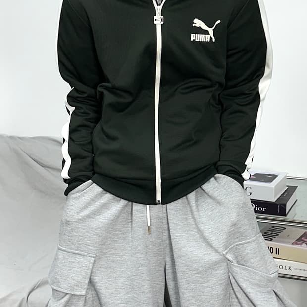 푸마 사이드라인 트랙탑 져지 M