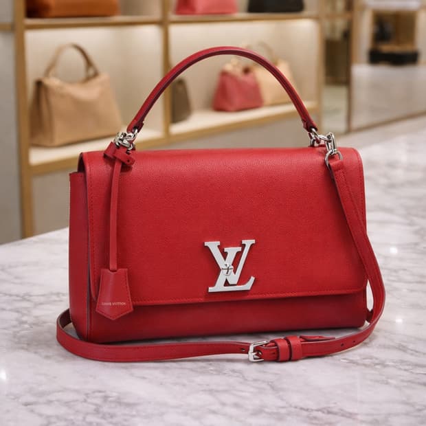 [S급] 루이비통 레드 LOCKME(락미)II 2WA 판매합니다!!!