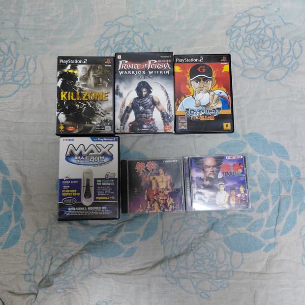 Ps2 게임 킬존, 페르시아 왕자, 맥스 드라이브, 철권2 세트