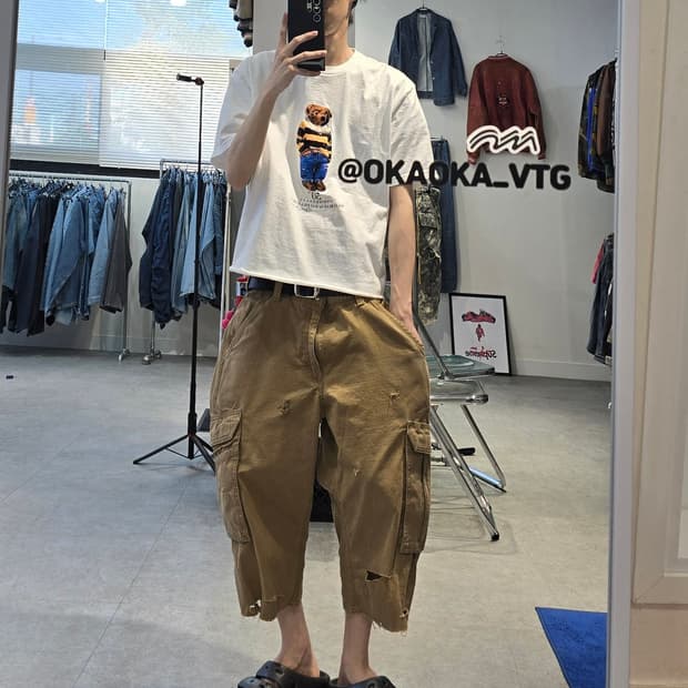 CARHARTT 디스트로이드 커스텀 팬츠
