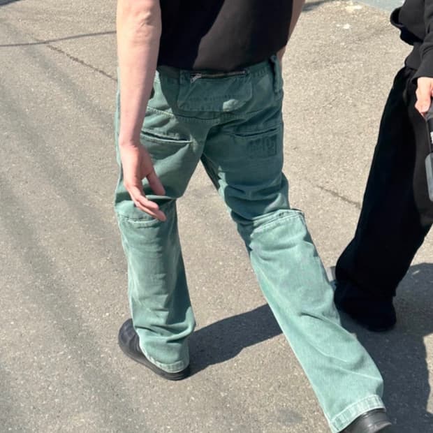 플라스틱프로덕트 MPa BAG PANTS (EMERALD)