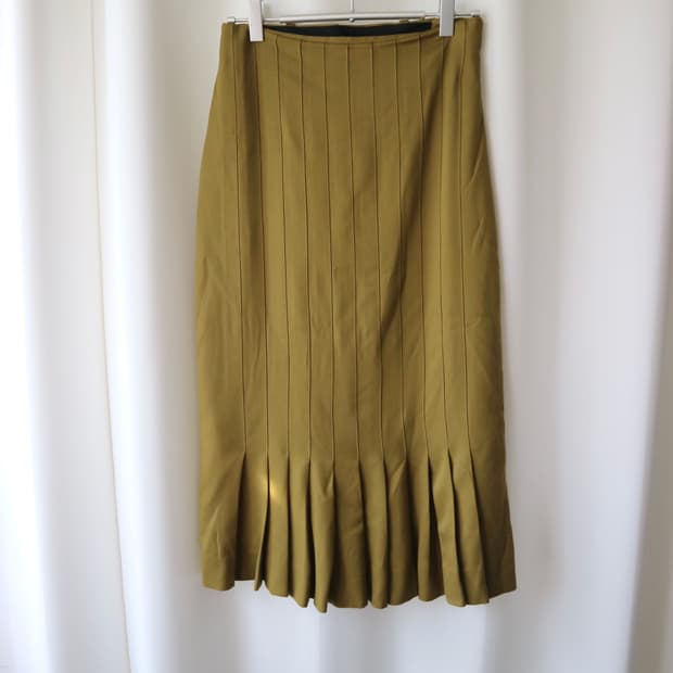 Haider Ackermann pleats skirt