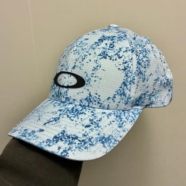 (F)Oakley 오클리 샌드 아이스카모 볼캡 모자 블루