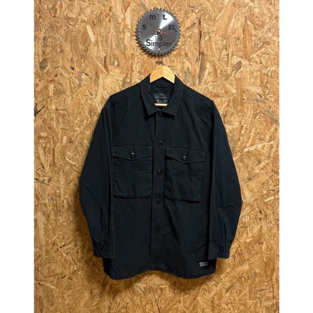 리바이스 립스탑 롱셔츠자켓