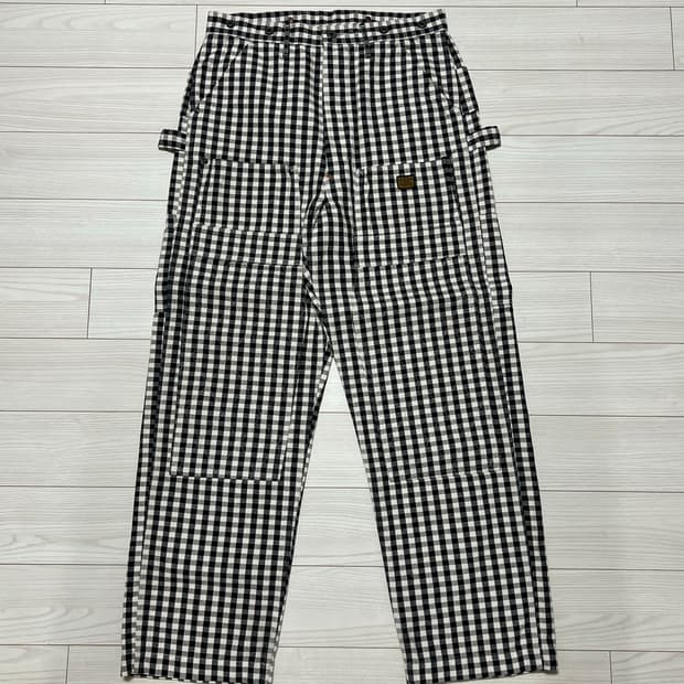 캐피탈 럼버팬츠 체크 (2)