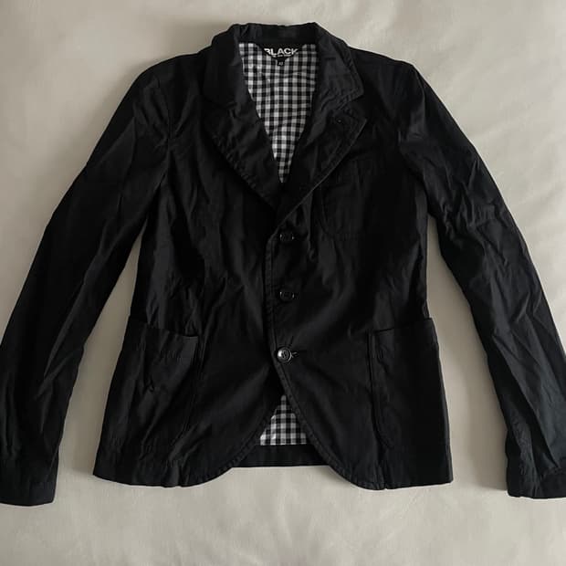 Comme des Garcons Black cotton jacket