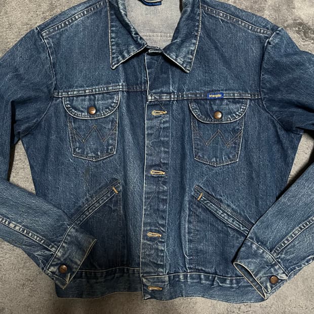 44) 80~90s 랭글러 데님 자켓