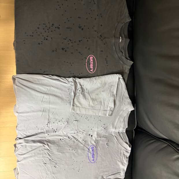 새티스파이 반팔 초판 3사이즈 2개  L사이즈 1개