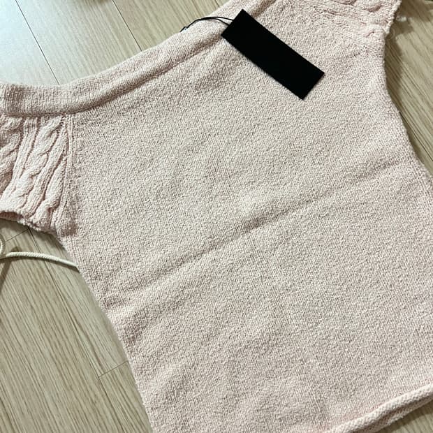 쓰리타임즈 반팔 테이블 노트 탑 핑크 m