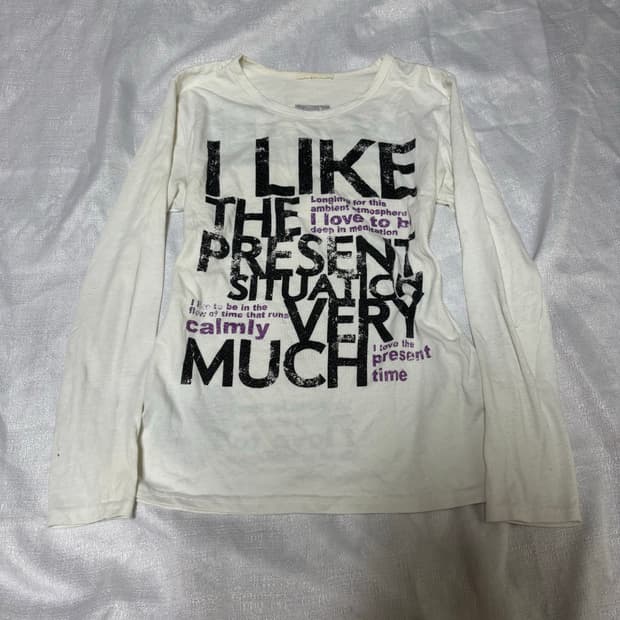 “Unknown” Y2K Lettering Sleeve