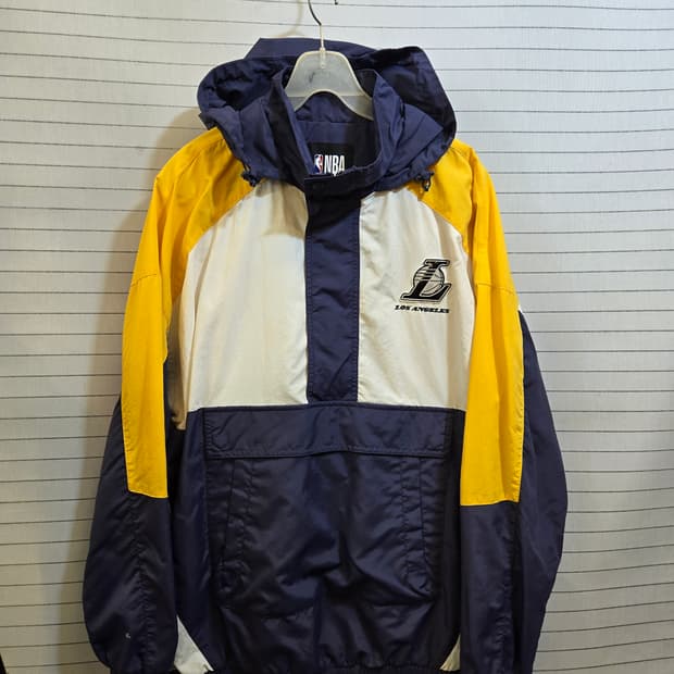 NBA 레이커스 바람막이 후드 아노락