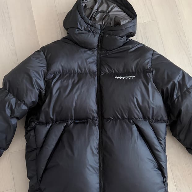 디스이즈네버댓 퍼텍스 블랙 패딩 S