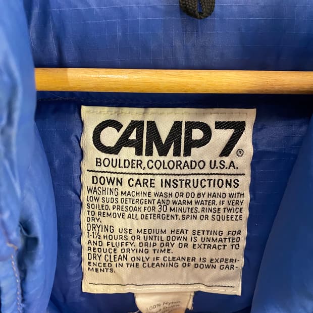 USA CAMP7 덕다운  패딩조끼 M