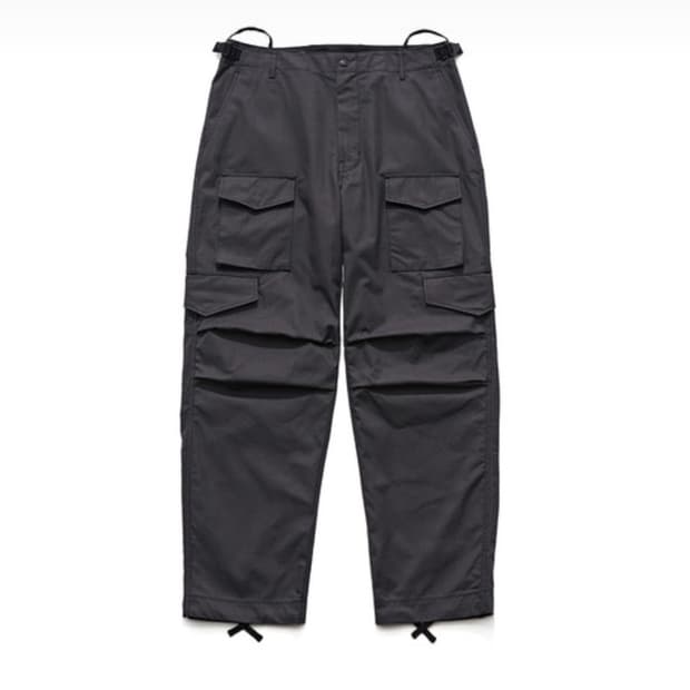 이스트로그 M65 팬츠 블랙 그레이 체크 M