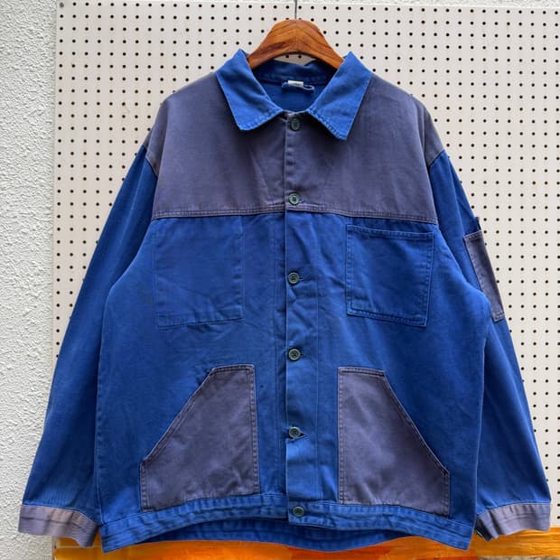 1990s GERMAN TWO-TONE BLOUSON 프렌치 투톤봄버자켓