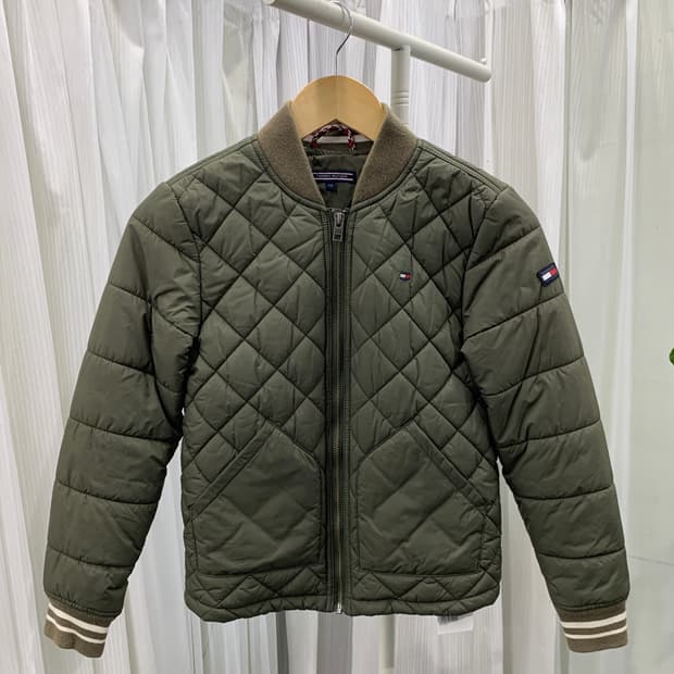 타미힐피거 키즈 퀼팅 봄버 자켓 1753