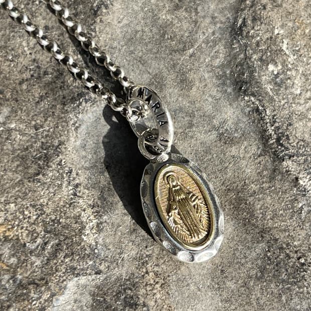 (925실버) 빈티지 마리아 목걸이