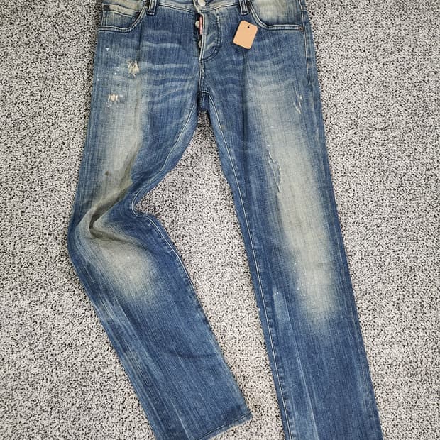 디스퀘어드2 빈티지 워싱 디스트로이드팬츠(31~33)