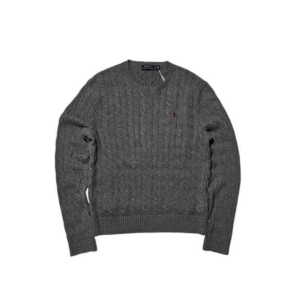 폴로 랄프로렌 케이블 니트 코튼 니트 L