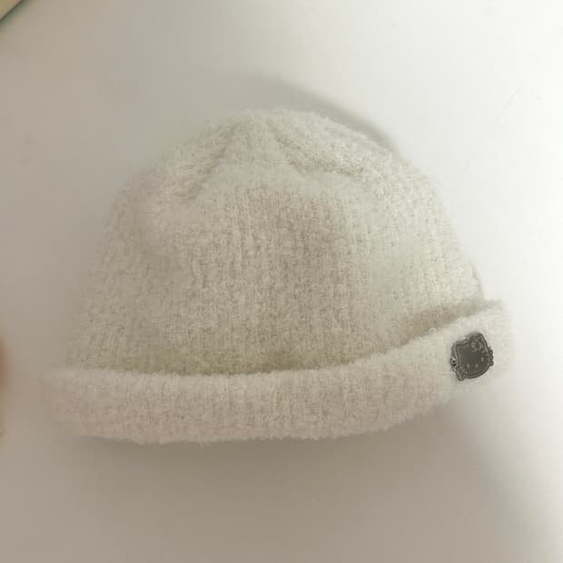 [오디너리 X 헬로키티] 부클 비니 [CREAM]