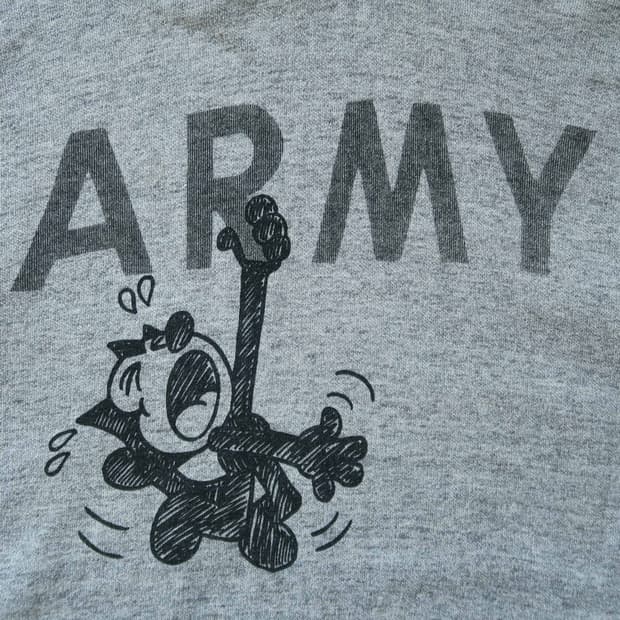 오버 더 스트라이프 x 펠릭스 더 캣 ARMY 후드