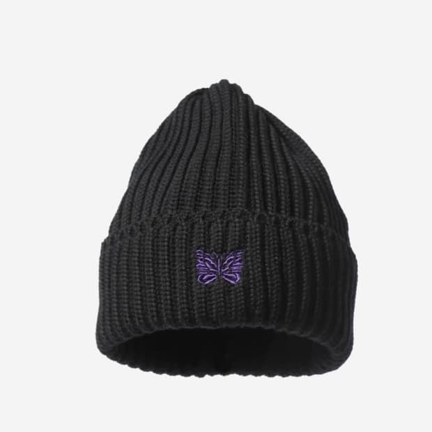 [Os] 니들스 메리노 울 워치캡 블랙