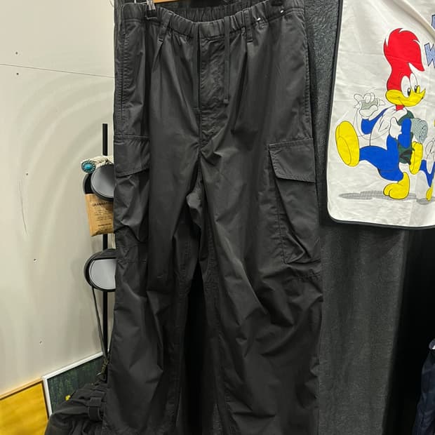 유니클로U 카고팬츠 블랙 L