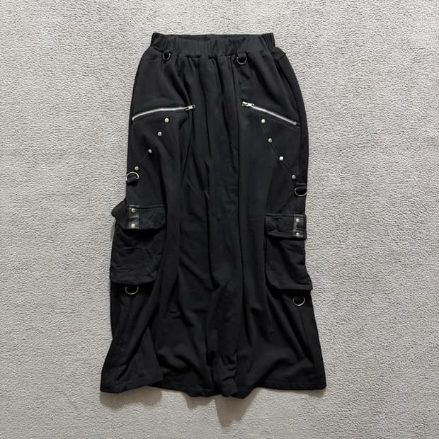 Punk stud skirt
