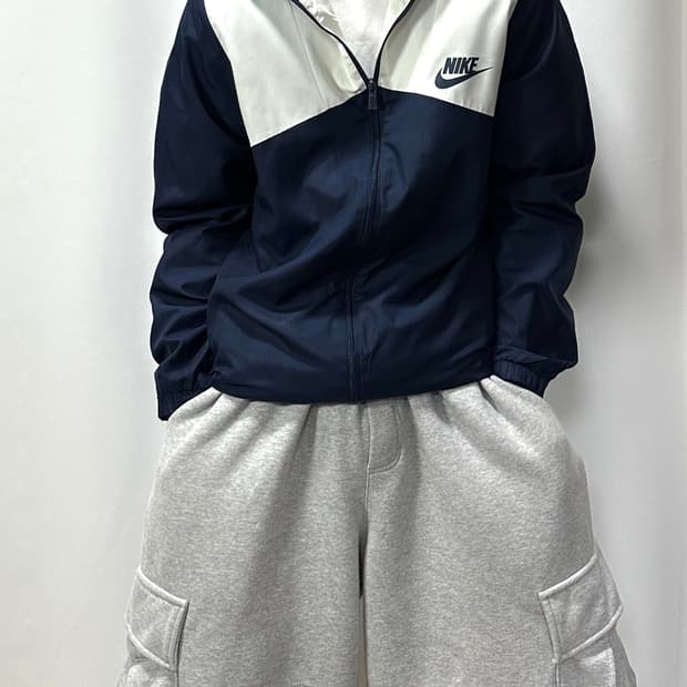 Nike 나이키 올드스쿨 배색 바람막이