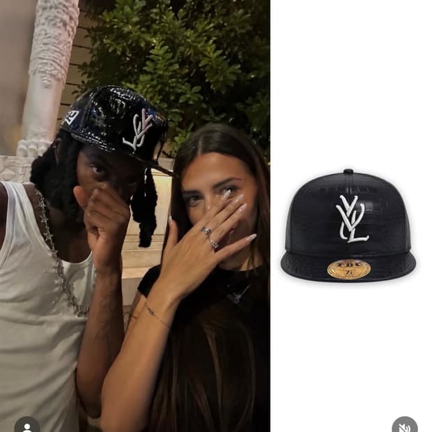 (희귀) YVL navy crocodile hat