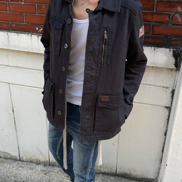 00s Tommy military jacket(Dead stock)