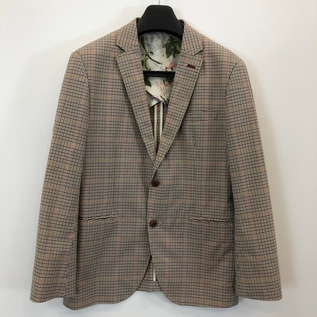 빈폴 하운드투스 체크 코튼자켓 105
